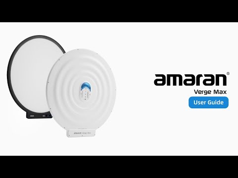 User Guide | amaran Verge Max