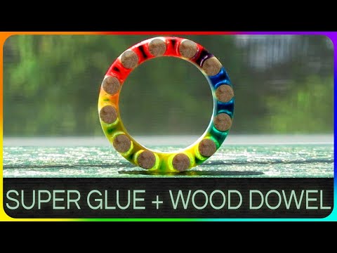 Making An Easy Resin Rainbow Ring From Scratch