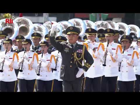 【央廣】2021 國慶《國防部三聯合樂儀隊》進場屏障主席台(2021.10 .10)