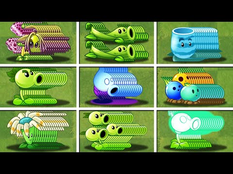 Best 20 Team 100 Plants Battlez - Which Team Plant Will Win? - PvZ 2 Team Plants