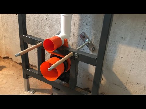 Toilet installation. How to install it yourself.