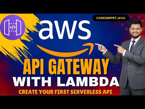⚡Your First Serverless API with AWS API Gateway & Lambda | Hands on Demo