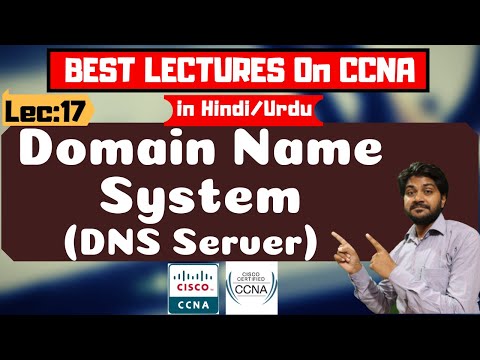 Domain Name System (DNS Server) in Hindi/Urdu | BEST CCNA TUTORIALS हिंदी में | Computer Network