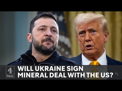 Trump says deal with Ukraine over rare earth minerals ‘pretty close'