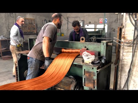 The Power of Rolling Copper — From Solid to Shining Sheet ⚙️✨🇮🇷