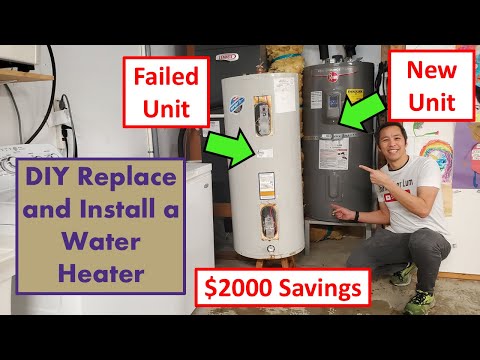 DIY Replace and Install a Water Heater