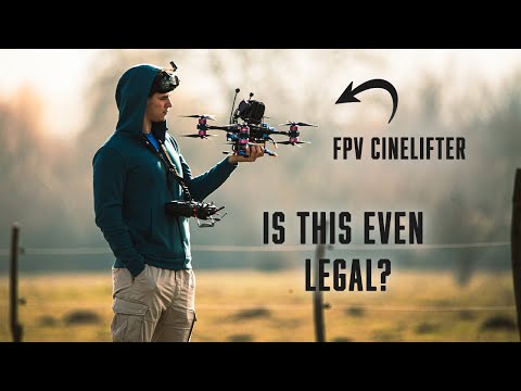 I Built a Cinelifter FPV Drone from Scratch  | Full Build + First Flight
