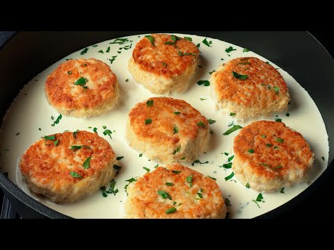 🌺 Zarte Hähnchenfrikadellen! Schnell, einfach und unglaublich lecker!