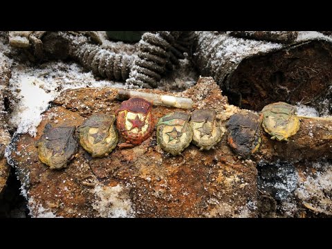 First victory. They found a mortar crew and a medallion in a crater.