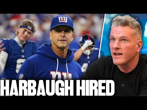 John Harbaugh Hired As Giants Head Coach, Will Be One Of Highest Paid NFL Coaches | Pat McAfee Show