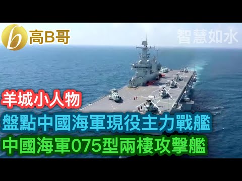 羊城小人物 盘点中国海军现役主力战舰：中国海军075型两栖攻击舰［智慧人的圈子］ 20240314