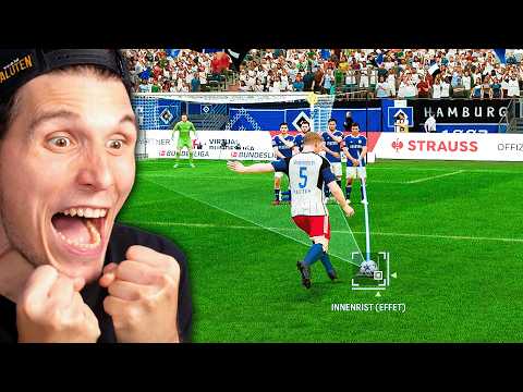 Ich schieße mein erstes Freistoß-TOR! | FC24