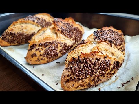 I don't buy bread anymore! The new perfect recipe for seeded bread