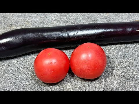 Eggplant and tomatoes are a perfect match! I'll teach you a divine way to cook them—crispy, fragr...