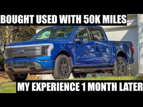 1 Month Later With The Cheapest Used F150 Lightning! Did I Make A Mistake?