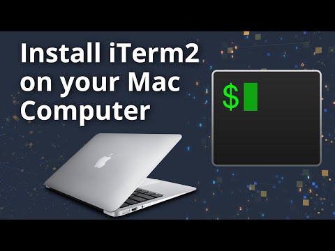 Install iTerm2  on your Mac Computer (For Mac Users Only)