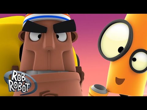Squeaker Size | Rob The Robot | Cartoons for Kids | Learning Show | STEM | Robots & Science