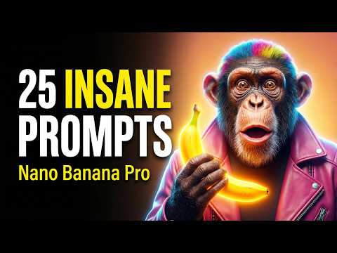 Nano Banana Pro Is INSANE — 25 Must-Try Prompts for Next-Level Results!