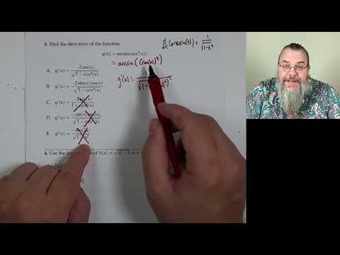 Calc 1, Exam 2 walkthrough (Spring 2025)