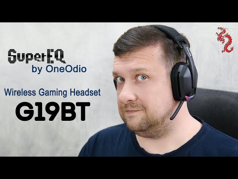 Геймерские наушники за 30$ с тройным подключением и хорошим звуком  //SuperEQ G19BT by  OneOdio