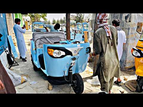 Brand New 2025 Model PIAGGIO Auto Rickshaw Manufacturing Process || How to Assemble Auto Rickshaws?