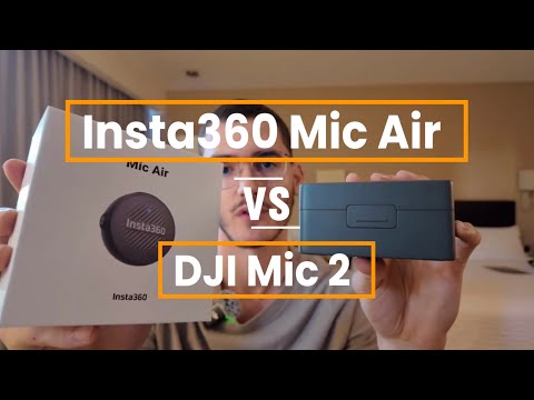 Insta360 Mic Air Vs DJI MIC 2 on Insta360 X5 - Which one is better? HONEST OPINION