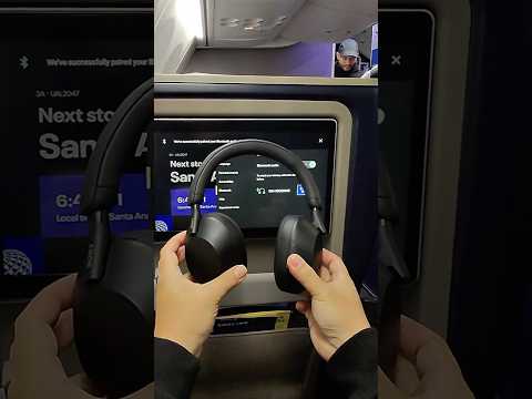 More planes NEED this tech... 🤯 #travel #technology #headphones @united