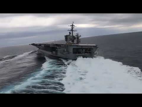 尼米兹航空母舰，老美在中东的强大战力！实力到底有多强大？