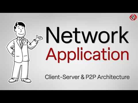Network Application, Client-Server & Peer-to-Peer P2P Architecture, Socket, Transport layer services