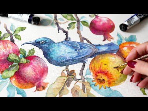 Which color to start with? Underpainting Tips for Realistic Watercolor