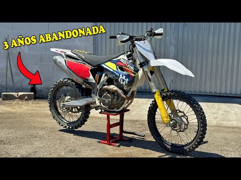 I rescued an abandoned motorcycle | Husqvarna FC250