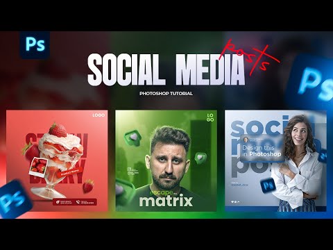 Create Eye-Catching Social Media Posts in Under 15 Minutes – Photoshop Tutorial!