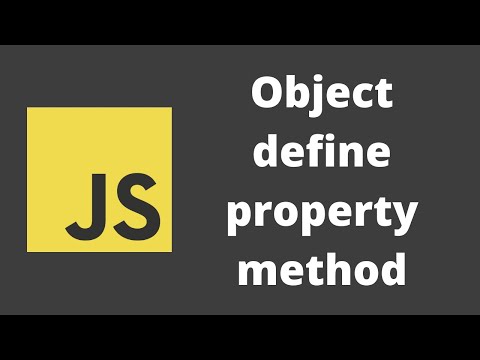 37. Javascript Object.defineProperty and its usage while creating property in objects
