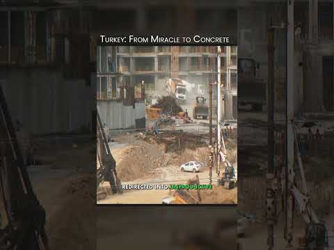 Turkey From Miracle to Concrete #shorts