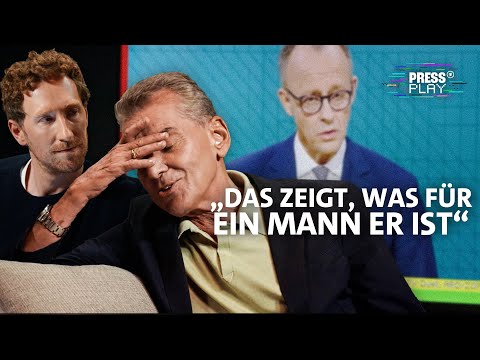Reaction auf Friedrich Merz, Tatort, Kaulitz: Michel Friedman bei Press Play mit Louis Klamroth