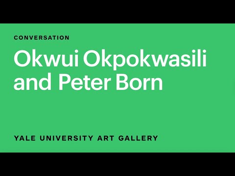 Okwui Okpokwasili and Peter Born with Amanda Reid
