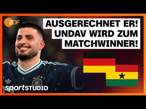 Deutschland – Ghana | Freundschaftsspiel | sportstudio
