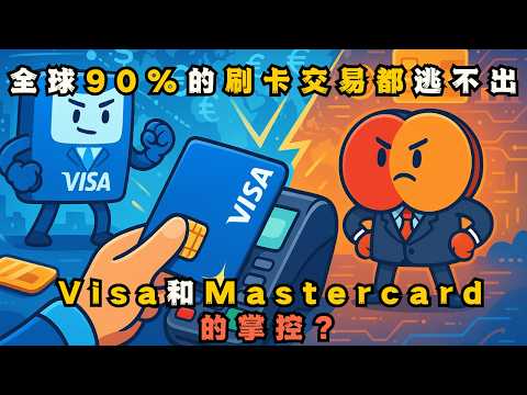 The global battle for supremacy between Visa and Mastercard is a business war you've never noticed!