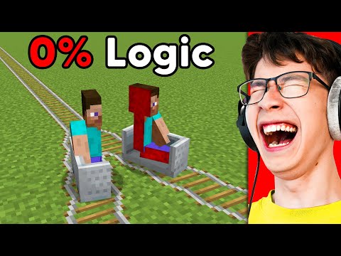Minecraft on 0% Logic (Funny)