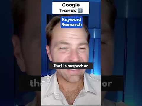 Using Google Trends for Keyword Research #shorts