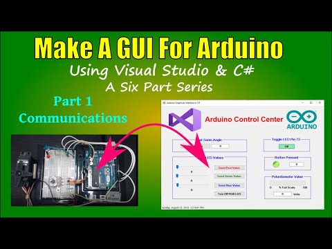 Arduino GUI Part 1   Communications