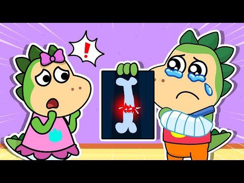 🔥 Disaster! 😱 Spike’s Painful Accident Sends Him to the Hospital! 🚑🏥Stories for Kids by Fire Spike