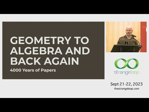 "From Geometry to Algebra and Back Again: 4000 Years of Papers" by Jack Rusher