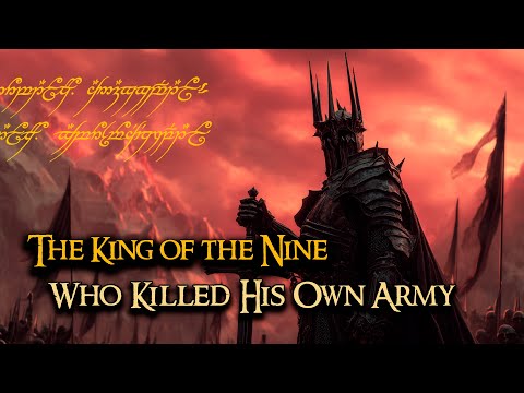 The King of the Nine Who Killed His Own Army — To Fulfill the Will of the Ring | LOTR LORE