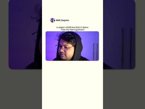 1500$ Laptop Vs 599$ Mac mini M4 which one wins? 🤫