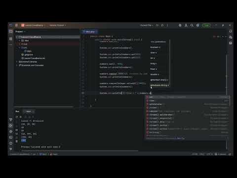 Java Lesson 7 – ArrayList Explained (Dynamic Lists, Adding/Removing, Looping)