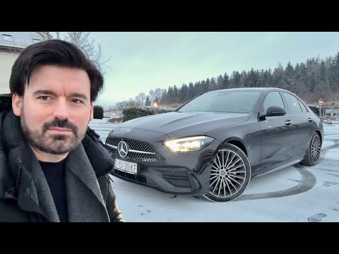 HUGE ROADTRIP with MY MERCEDES C-CLASS - driving to BRUSSELS from CROATIA (lots of SNOW!)