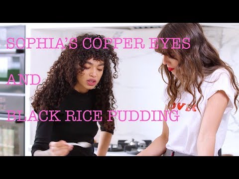 SOPHIA'S COPPER EYES AND BLACK RICE PUDDING