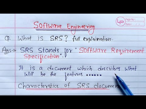 SRS in Software Engineering | Learn Coding
