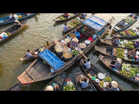 Breakfast on the River: Following a Floating Market Vendor’s Day (Daily Life)